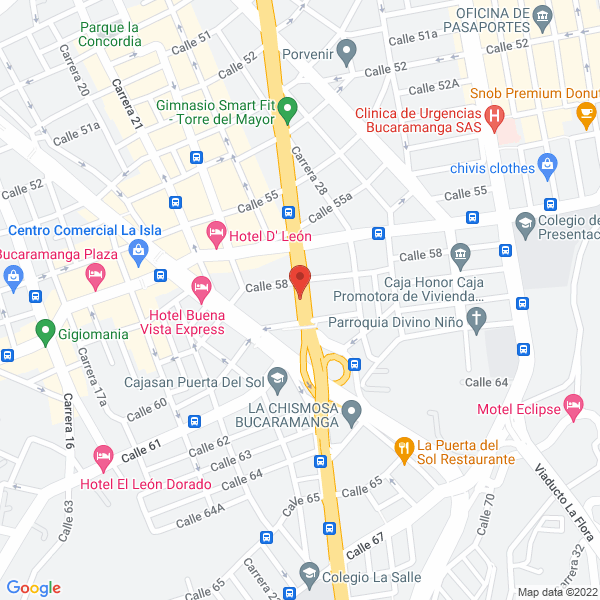 Map of Bolo Club Puerta Del Sol