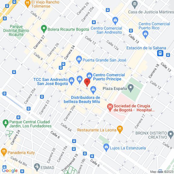 Mapa de Bolsos Jr