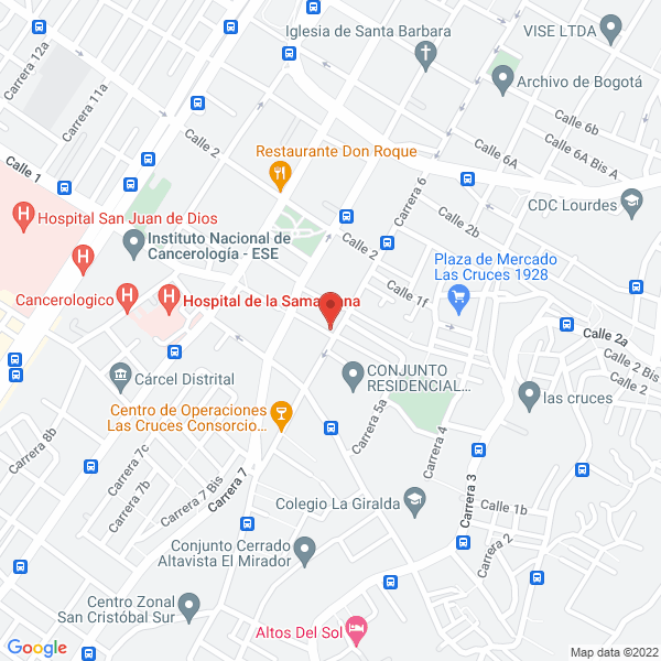 Mapa de Bombas Concretos