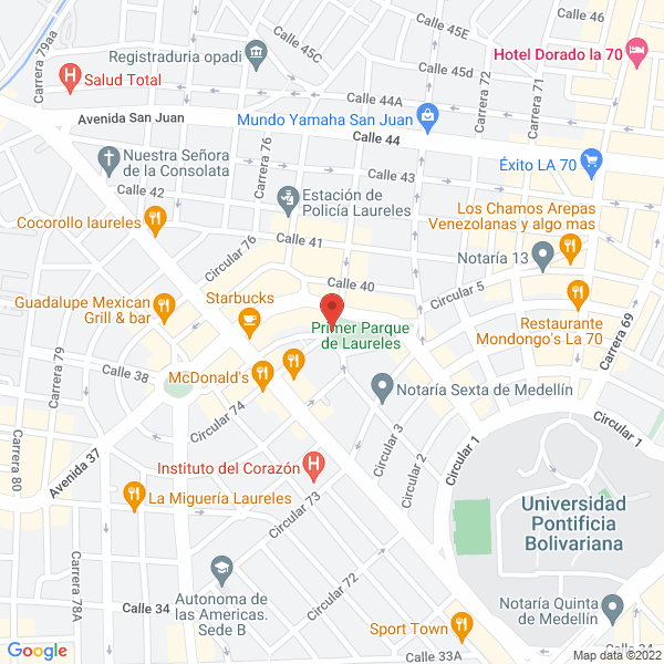 Mapa de Asser S.A.S.
