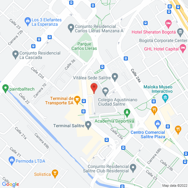 Mapa de Auto Fusa S.A.