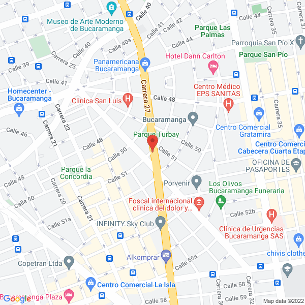 Map of Auto Lavado La 27