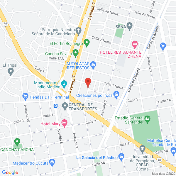 Map of Autocenter Jn
