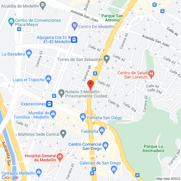 Mapa de Autoassia