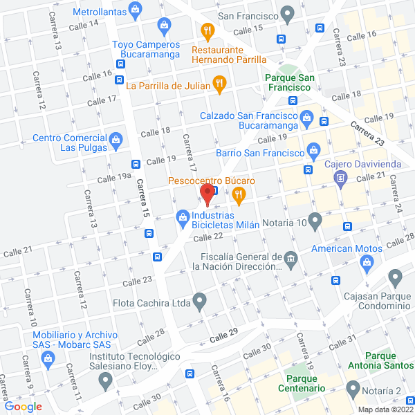Map of Autogascol Ltda.