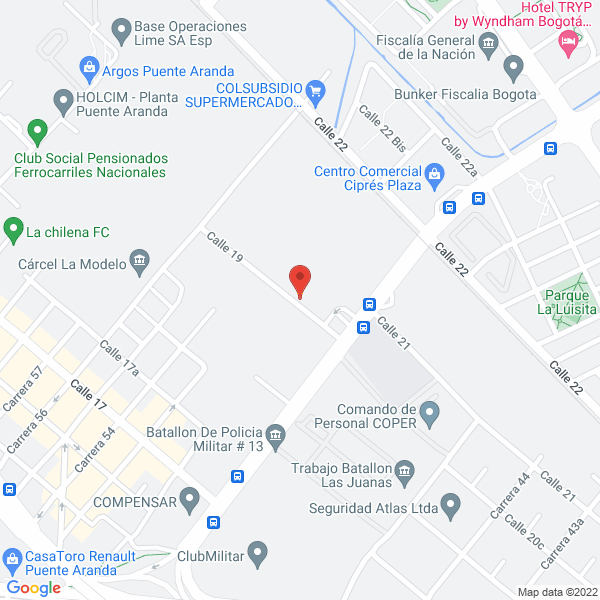 Mapa de Autokeeper S.A.S.