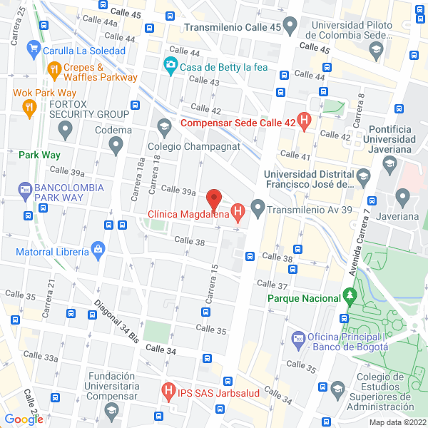Mapa de Comercializadora Cfc S.A.