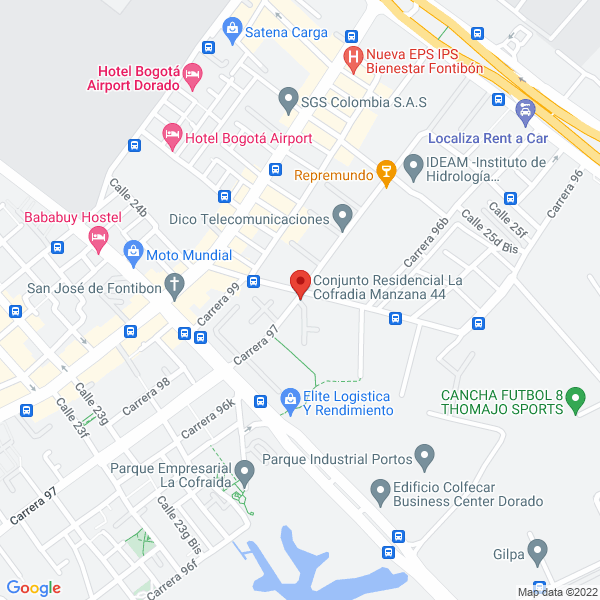 Mapa de C.G.A.D Videos -Filmación Y Fotografía