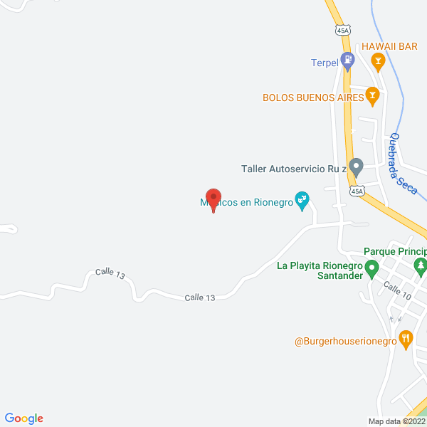 Mapa de C.I Hortuplugs S.A