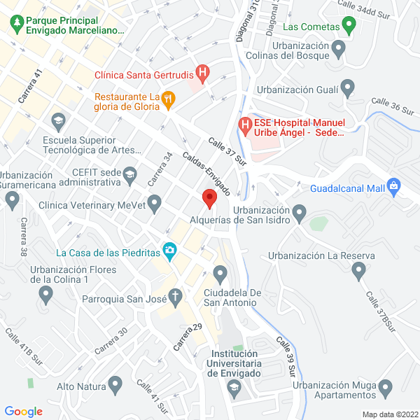 Mapa de Bien Planchado M&P