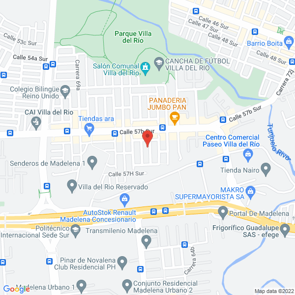 Mapa de Bienes Y Activos Industriales Ltda.
