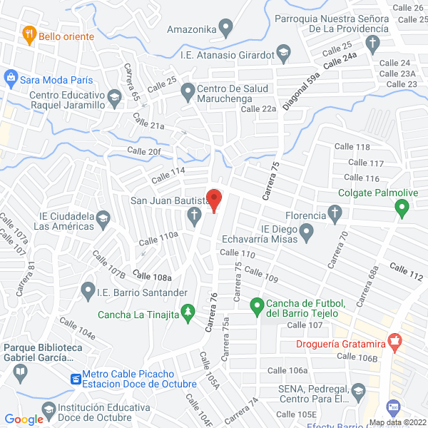 Mapa de Billares Santander