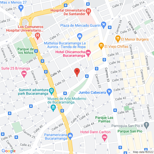 Map of Casa De Modas Rb Reyes Bayona
