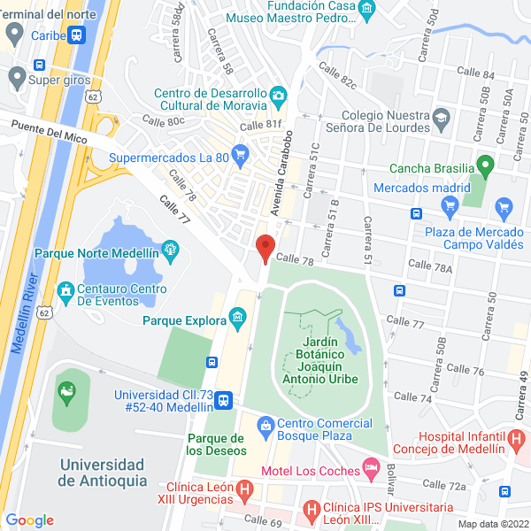 Mapa de Casa De Oración Y Restauración