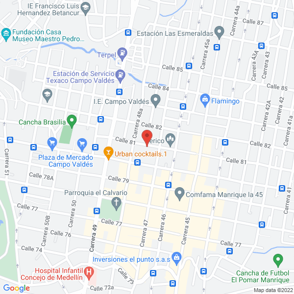 Mapa de Casa De Reposo Bello Horizonte
