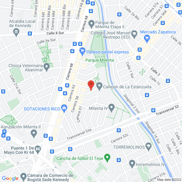 Mapa de Cascarilla Granarroz Ltda.