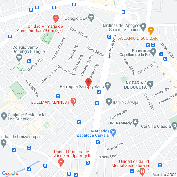 Mapa de Castelauto S.A.S.