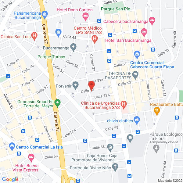 Map of Castellanos Prada Leonardo Ernesto