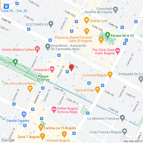 Mapa de Castro Avila Y Campos Asociados Ltda