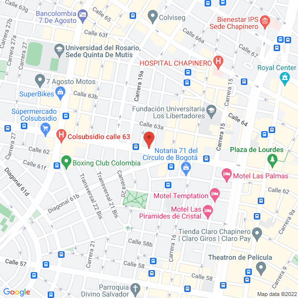 Mapa de Café Montaña Roja Ltda.