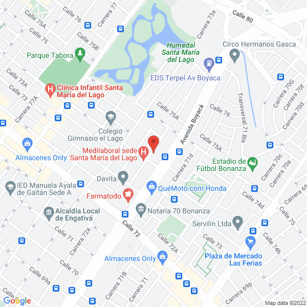 Mapa de Banquetes Bechamel