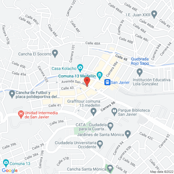 Mapa de Barberia Bronx