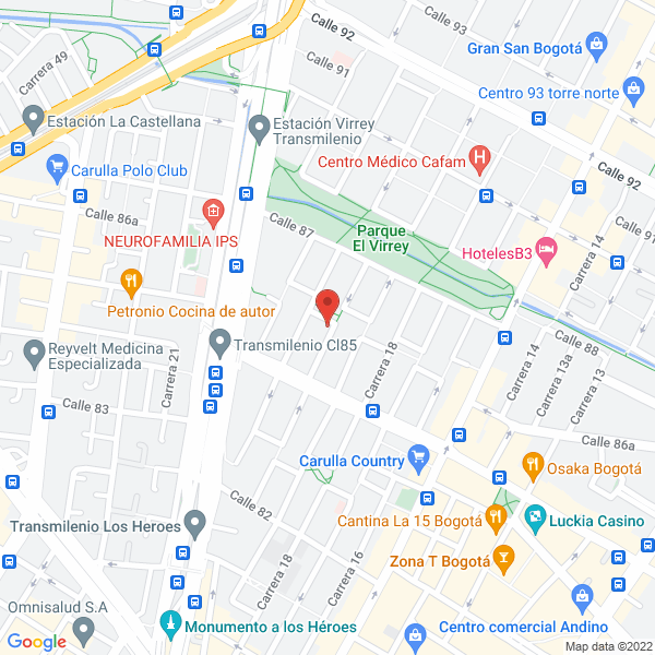 Mapa de Bilingual Marketing Group S.A.S.