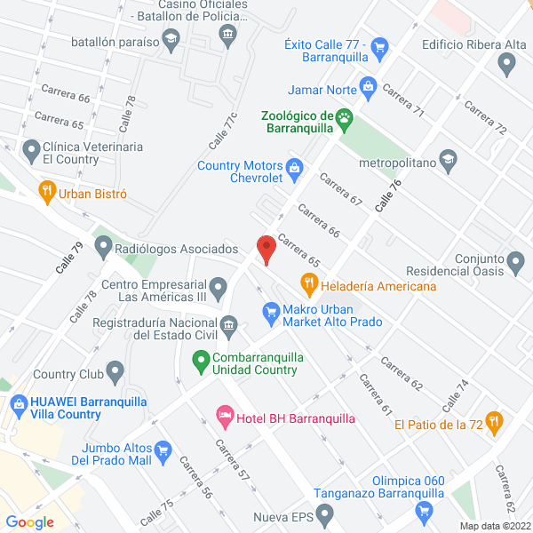 Map of Biobac S.O. S.A.S.