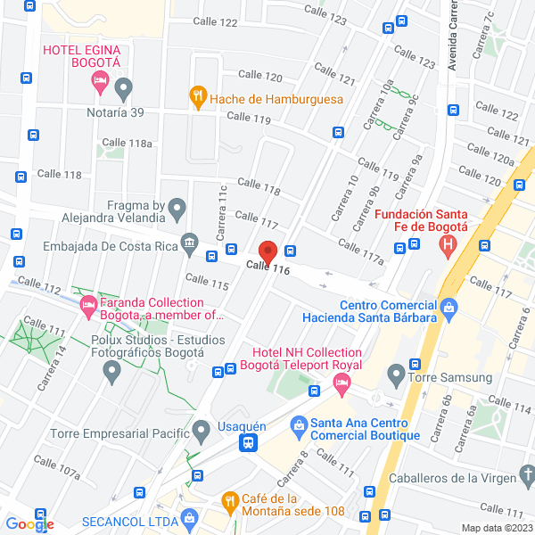 Mapa de Cardona Nieto Ltda. Asesores Y Agencia De Seguros