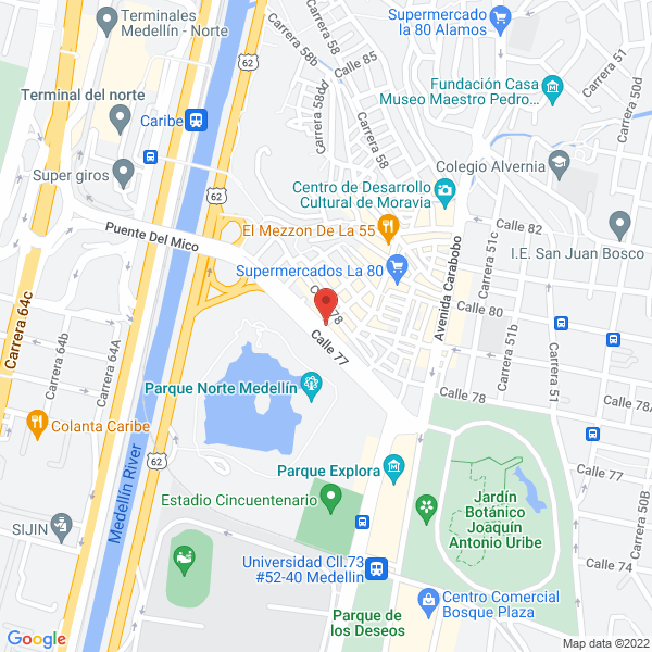 Mapa de Care Medical S.A.