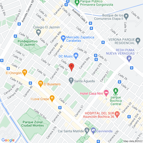 Mapa de Cargas Y Contenedores S.A.