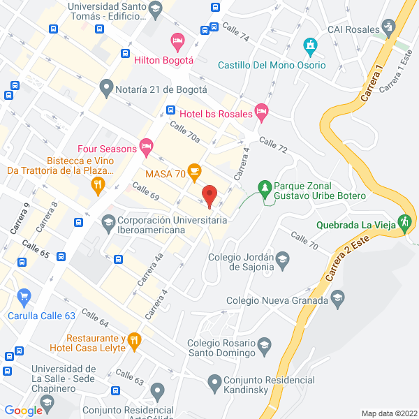 Mapa de Carlos E Betancourt Sas