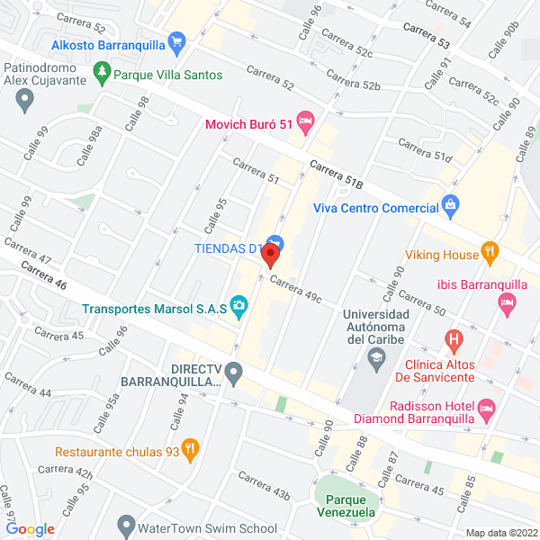 Map of Cachorritos Para Ti