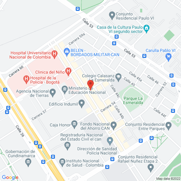 Mapa de Café Internet Argos