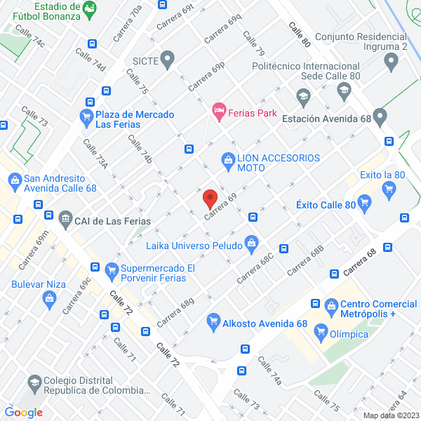 Mapa de Canecas Murcia Samaca