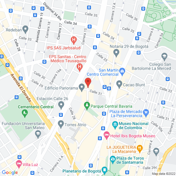Mapa de Capella Café S.A.S.
