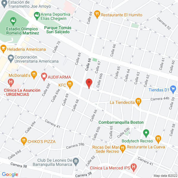 Map of Caperuzas Y Decorados