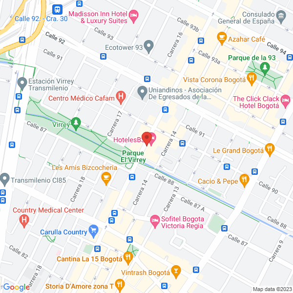 Mapa de Capital Resources And Investment Group S.A.S.