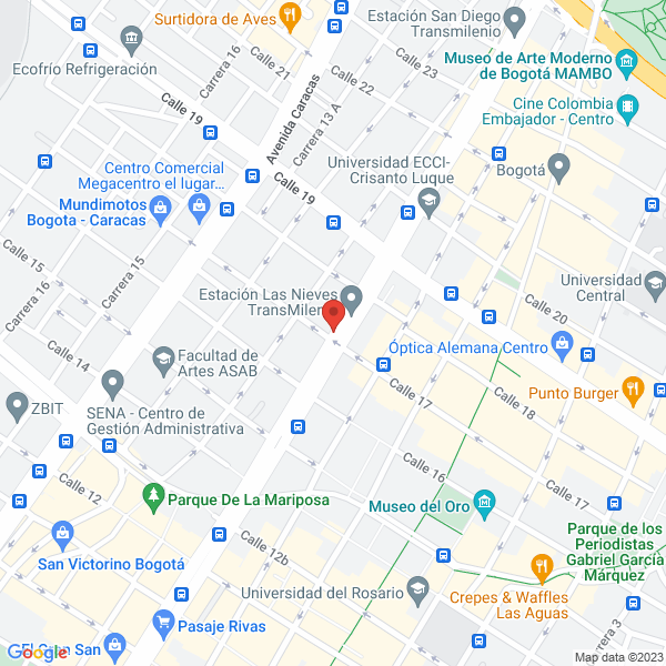 Mapa de Capitanseg Sistemas De Seguridad De Colombia Ltda.