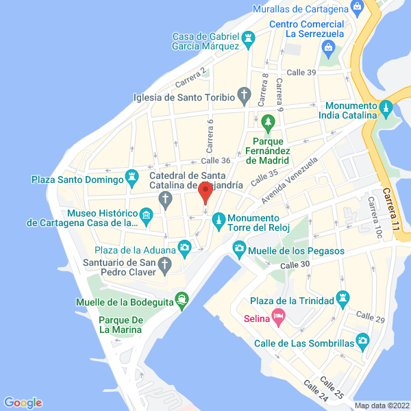 Map of Casa 1537
