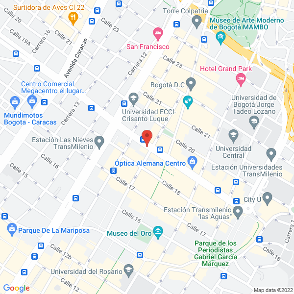 Mapa de Casa Comercial Compraventa Panamericana