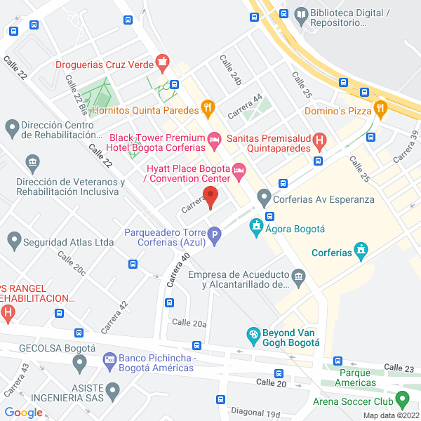 Mapa de Bygnet Solutions S.A.S.