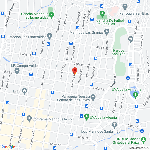 Mapa de C.I. Comerpes Ltda.