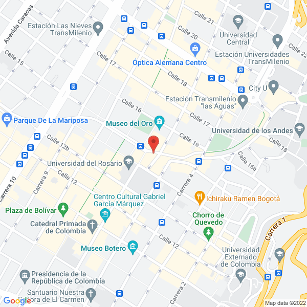 Mapa de C I Gemtec S.A.S.