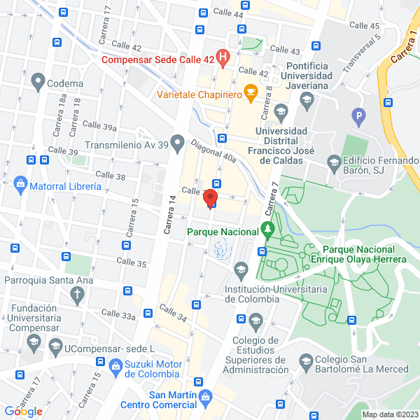 Mapa de C. Y R. Salud Ltda