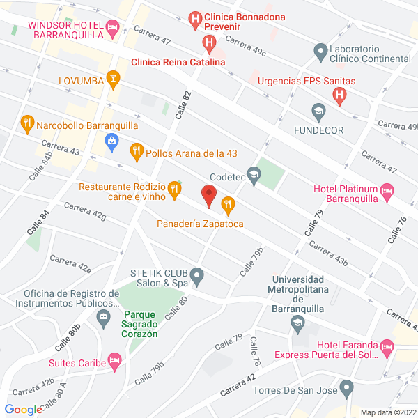 Map of Ferre Master Ltda.