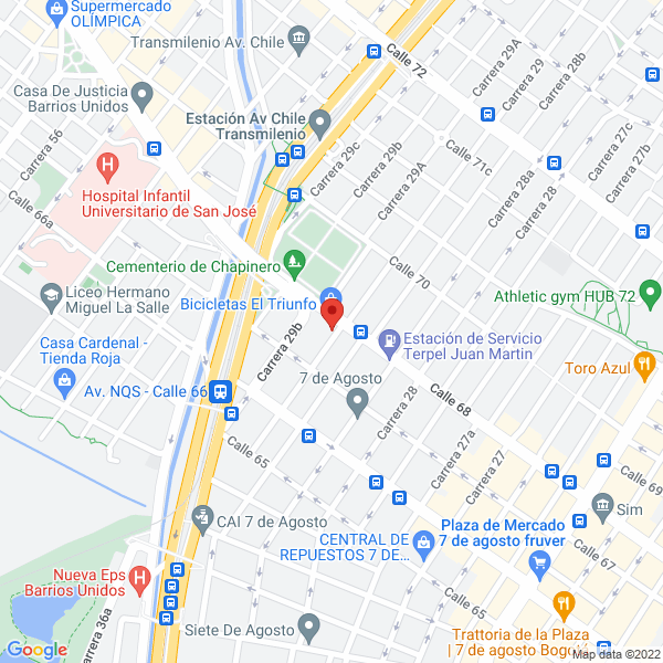 Mapa de Ferregalván Ltda.