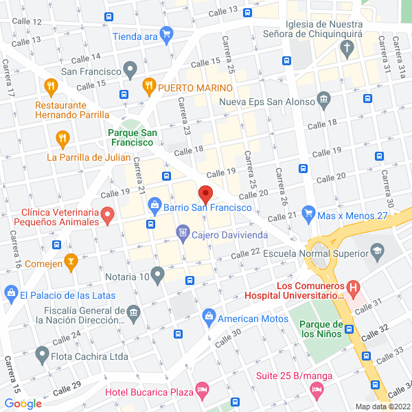 Map of Ferrelectric La 20