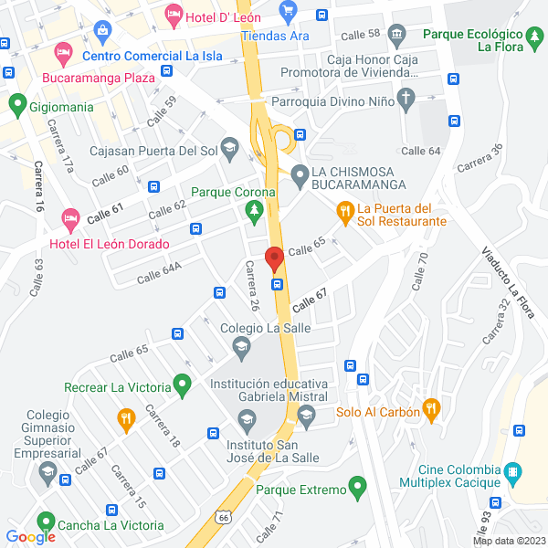 Map of Fibercol