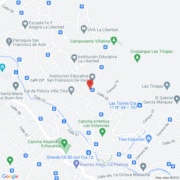 Mapa de Droguería C Y D